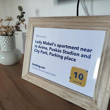 Lady Mabel'S Apartment Near To Arena, Puskas Stadion And City Park, With Guarded Parking Place Budapest Exterior photo